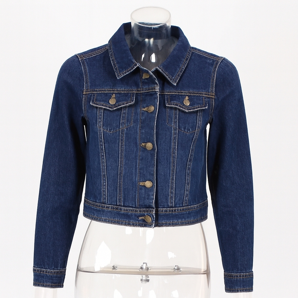 1989 Place Girls' Denim Jacket, Size L 10/12 4 Front pockets Excellent Condition